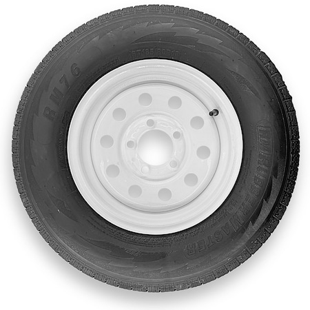 Rubbermaster - Steel Master Rubbermaster ST185/80R13 6 Ply Highway Rib Tire and 5 on 4.5 Modular Wheel Assembly 599529